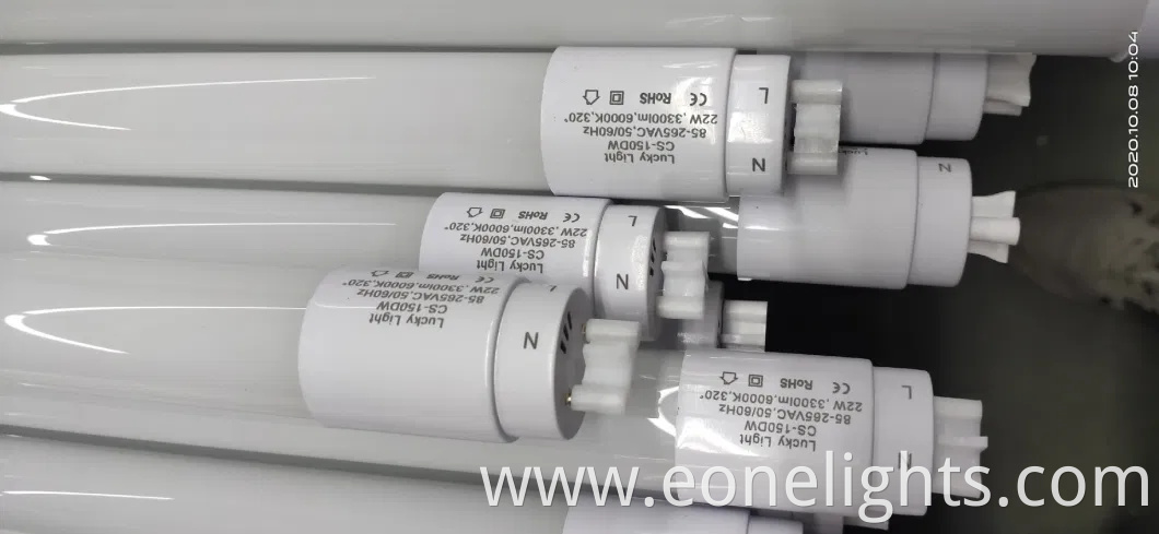 China Factory 6000K Cool White 18W 0.6m LED Light Bulb T8 LED Tube